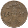 1 рейхспфенниг 1925 года A Германия