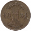 1 рейхспфенниг 1931 года D Германия