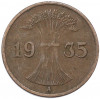 1 рейхспфенниг 1935 года A Германия