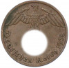 1 рейхспфенниг 1938 года B Германия