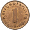 1 рейхспфенниг 1939 года D Германия