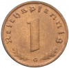 1 рейхспфенниг 1939 года G Германия