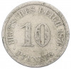 10 пфеннигов 1876 года J Германия