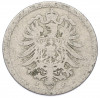 10 пфеннигов 1876 года J Германия