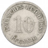 10 пфеннигов 1889 года G Германия