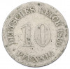 10 пфеннигов 1890 года F Германия