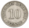 10 пфеннигов 1900 года A Германия