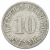 10 пфеннигов 1900 года F Германия