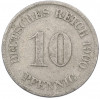 10 пфеннигов 1900 года J Германия