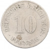 10 пфеннигов 1902 года J Германия