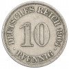 10 пфеннигов 1904 года A Германия