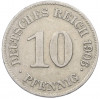 10 пфеннигов 1906 года E Германия