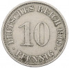 10 пфеннигов 1909 года A Германия