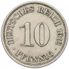 10 пфеннигов 1912 года J Германия