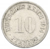 10 пфеннигов 1914 года F Германия