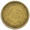10 рейхспфеннигов 1925 года D Германия