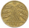 10 рейхспфеннигов 1929 года D Германия
