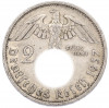 2 рейхсмарки 1937 года F Германия
