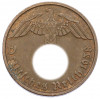 2 рейхспфеннига 1938 года D Германия