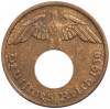 2 рейхспфеннига 1939 года D Германия