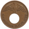 2 рейхспфеннига 1939 года J Германия