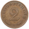 2 рейхспфеннига 1940 года A Германия