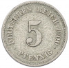 5 пфеннигов 1900 года E Германия