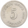 5 пфеннигов 1900 года A Германия