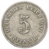 5 пфеннигов 1901 года A Германия