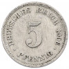 5 пфеннигов 1906 года D Германия