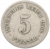 5 пфеннигов 1906 года A Германия