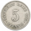 5 пфеннигов 1908 года J Германия