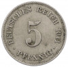 5 пфеннигов 1911 года J Германия