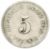 5 пфеннигов 1912 года F Германия