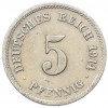 5 пфеннигов 1914 года F Германия