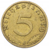 5 рейхспфеннигов 1937 года J Германия
