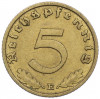 5 рейхспфеннигов 1938 года E Германия