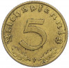5 рейхспфеннигов 1938 года F Германия
