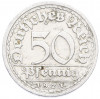 50 пфеннигов 1921 года J Германия