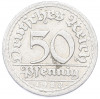 50 пфеннигов 1922 года J Германия