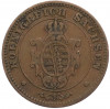 1 пфенниг 1863 года Саксония