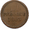 3 пфеннига 1803 года Саксония