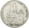 1 соль 1924 года Перу