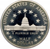 1/2 доллара (50 центов) 1989 года S США «200 лет Конгрессу»