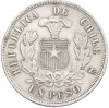 1 песо 1883 года Чили