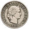 5 раппенов 1882 года Швейцария