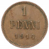 1 пенни 1914 года Русская Финляндия
