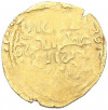 Динар 1227-1242 года (AH 624-639) Великая Монгольская империя (правление Угедея) с именем имама ан-Насир ли-д-дина