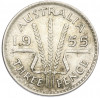 3 пенса 1955 года Австралия