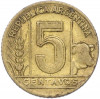 5 сентаво 1949 года Аргентина